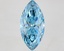 5.00 Ct. Fancy Vivid Blue Marquise Lab Grown Diamond