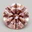 2.70 Ct. Fancy Intense Pink Round Lab Grown Diamond