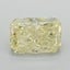 1.06 Ct. Fancy Yellow Radiant Lab Grown Diamond