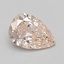 0.83 Ct. Fancy Pink Pear Lab Grown Diamond