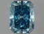 2.53 Ct. Fancy Vivid Blue Radiant Lab Grown Diamond