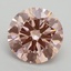 2.50 Ct. Fancy Intense Pink Round Lab Grown Diamond