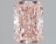 1.74 Ct. Fancy Intense Pink Radiant Lab Grown Diamond