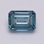 2.02 Ct. Fancy Intense Blue Emerald Lab Grown Diamond