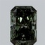 1.01 Ct. Fancy Vivid Green Radiant Lab Grown Diamond