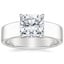 Platinum Alden Diamond Ring, smalltop view