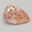 5.08 Ct. Fancy Vivid Pink Pear Lab Grown Diamond