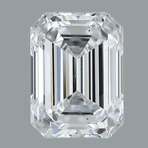 Emerald diamond — real photo
