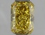 1.00 Ct. Fancy Vivid Yellow Radiant Lab Grown Diamond