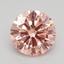 2.20 Ct. Fancy Intense Pink Round Lab Grown Diamond