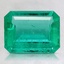 8.9x7mm Emerald