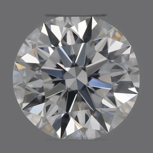 Round diamond — real photo