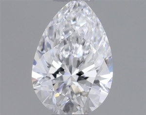 Pear diamond — real photo