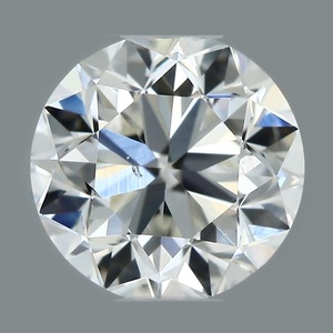 Round diamond — real photo
