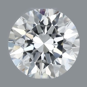 Round diamond — real photo