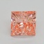 2.03 Ct. Fancy Vivid Pink Princess Lab Grown Diamond