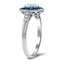 The Tammara Ring, smalltop view on a hand