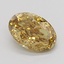 1.02 Ct. Fancy Intense Yellow Oval Lab Grown Diamond