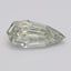 0.70 Ct. Fancy Grayish Greenish Yellow Pear Diamond