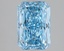 2.08 Ct. Fancy Vivid Blue Radiant Lab Grown Diamond