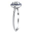 The Asti Ring, smalltop view on a hand