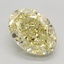 2.59 Ct. Fancy Intense Yellow Oval Lab Grown Diamond