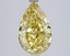 3.06 Ct. Fancy Vivid Yellow Yellow Pear Lab Grown Diamond
