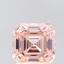 1.79 Ct. Fancy Intense  Pink Asscher Lab Grown Diamond