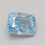 2.07 Ct. Fancy Vivid Blue Cushion Lab Grown Diamond