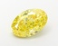 5.52 Ct. Fancy Vivid Yellow Oval Lab Grown Diamond