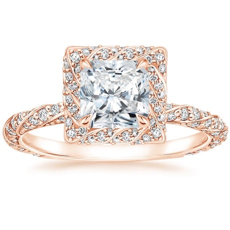14K Rose Gold Nova Diamond Bridal Set (3/4 ct. tw.)