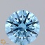 2.26 Ct. Fancy Vivid Blue Round Lab Grown Diamond
