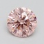 2.49 Ct. Fancy Intense Pink Round Lab Grown Diamond