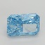 5.13 Ct. Fancy Vivid Blue Radiant Lab Grown Diamond