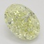 2.16 Ct. Fancy Light Yellow Oval Diamond