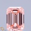 2.02 Ct. Fancy Intense Pink Emerald Lab Grown Diamond