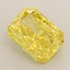 2.32 Ct. Fancy Vivid  Yellow Radiant Lab Grown Diamond
