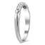 The Clark Ring, smalltop view on a hand