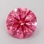 4.01 Ct. Fancy Vivid  Pink Round Lab Grown Diamond