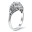 The Eda Ring, smalltop view on a hand