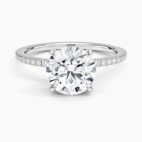 Perfect Fit Hidden Halo Eternity Diamond Ring