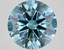 4.79 Ct. Fancy Vivid Blue Round Lab Grown Diamond