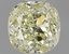 0.61 Ct. Fancy Light Yellow Cushion Diamond
