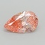 0.71 Ct. Fancy Vivid Pink Pear Lab Grown Diamond