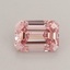 0.74 Ct. Fancy Intense Pink Emerald Lab Grown Diamond