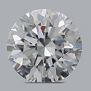 Round diamond — real photo