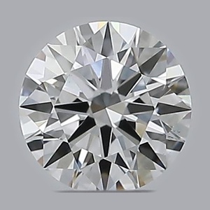 Round diamond — real photo
