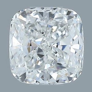 Cushion diamond — real photo
