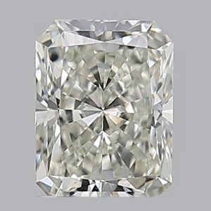 Radiant diamond — real photo