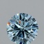 2.11 Ct. Fancy Vivid Blue Round Lab Grown Diamond